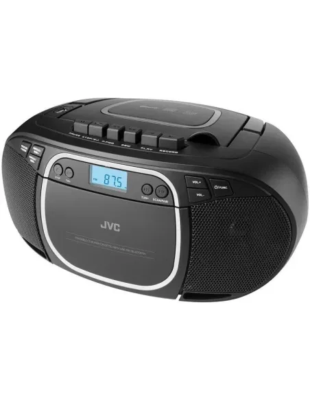 RADIOODTWARZACZ RADIO FM BOOMBOX JVC CD USB BLUETOOTH AUX 3W