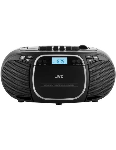RADIOODTWARZACZ RADIO FM BOOMBOX JVC CD USB BLUETOOTH AUX 3W